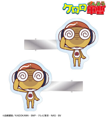 クルル ちょこんと！ アクリルヘアクリップ2個セット