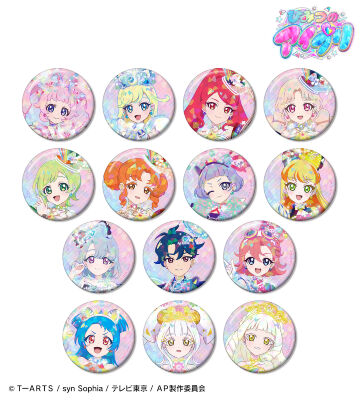 トレーディングホログラム缶バッジ