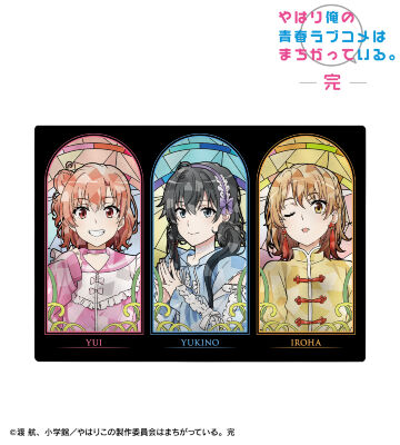 描き下ろし 集合 かわいい私服ver. Aure Glass A6メタルアートパネル