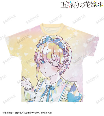 描き下ろし 中野一花 星空メイドver. Ani-Art KAWAII label フルグラフィックTシャツ