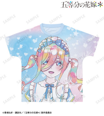 描き下ろし 中野三玖 星空メイドver. Ani-Art KAWAII label フルグラフィックTシャツ