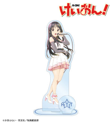 秋山 澪 Ani-Art aqua label 第2弾 パーツ付きBIGアクリルスタンド ver.A