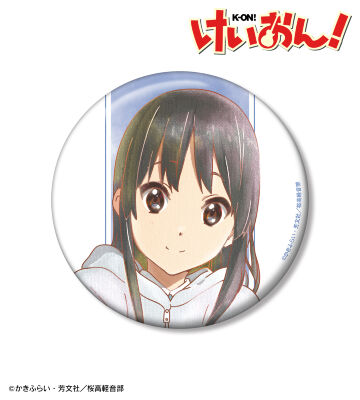 秋山 澪 Ani-Art aqua label 第2弾 100mm缶バッジ ver.B