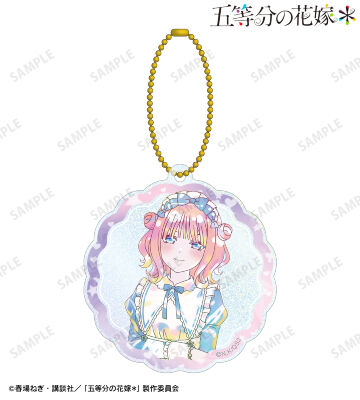 描き下ろし 中野二乃 星空メイドver. Ani-Art KAWAII label グリッターアクリルキーホルダー
