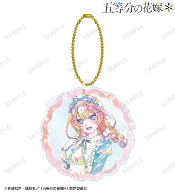 描き下ろし 中野五月 星空メイドver. Ani-Art KAWAII label グリッターアクリルキーホルダー
