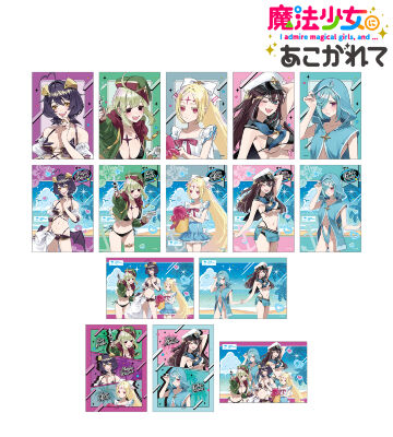 千種みのりさんイラスト 水着ver. トレーディングブロマイド