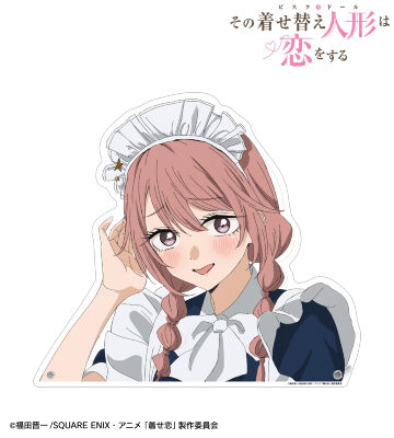 描き下ろし 乾 心寿 星空メイドver. 特大ダイカットアクリルパネル