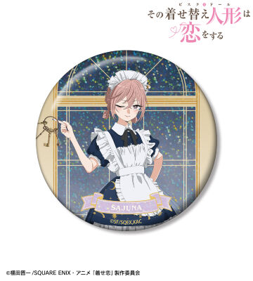 描き下ろし 乾 紗寿叶 星空メイドver. 75mmホログラム缶バッジ