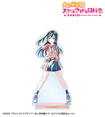 描き下ろし 優木せつ菜 ミラクル STAY TUNE！ Ani-Art BIGアクリルスタンド