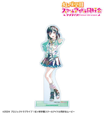 描き下ろし 三船栞子 ミラクル STAY TUNE！ Ani-Art BIGアクリルスタンド