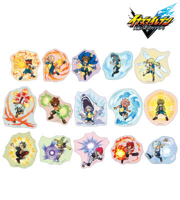 イナズマイレブン 英雄たちのヴィクトリーロード 必殺技ver. トレーディングダイカットステッカー