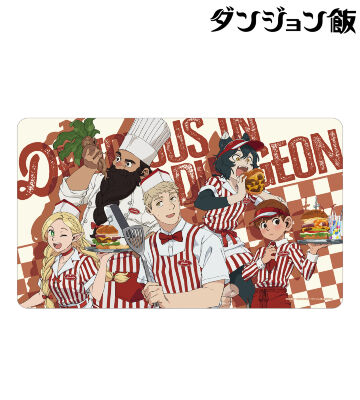 描き下ろし 集合 アメリカンダイナーver. マルチデスクマット