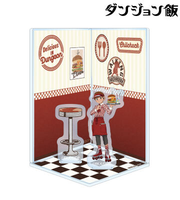 描き下ろし チルチャック アメリカンダイナーver. ジオラマ風アクリルスタンド