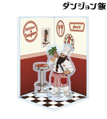 描き下ろし センシ アメリカンダイナーver. ジオラマ風アクリルスタンド