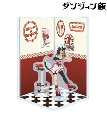 描き下ろし イヅツミ アメリカンダイナーver. ジオラマ風アクリルスタンド