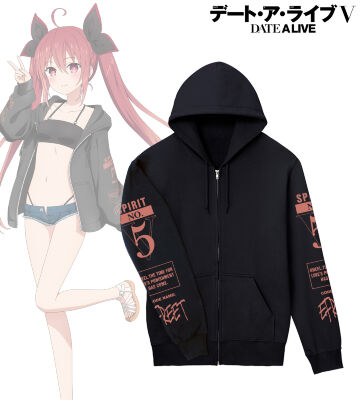 描き下ろし 五河琴里 ビーチデートver. 着用ジップパーカー