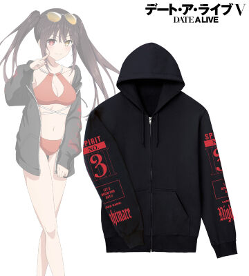 描き下ろし 時崎狂三 ビーチデートver. 着用ジップパーカー