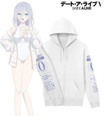 描き下ろし 崇宮澪 ビーチデートver. 着用ジップパーカー