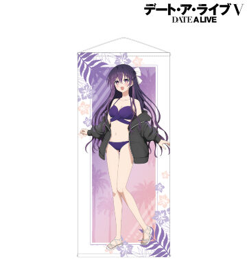 描き下ろし 夜刀神十香 ビーチデートver. 等身大タペストリー