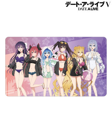 描き下ろし 集合 ビーチデートver. マルチデスクマット