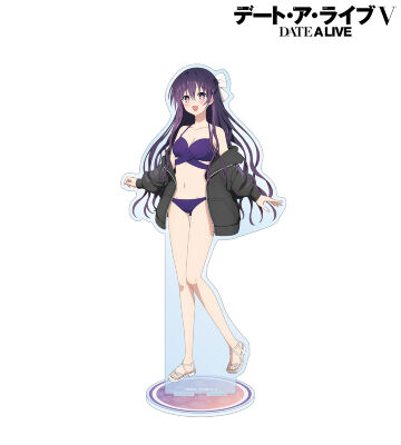 描き下ろし 夜刀神十香 ビーチデートver. 特大アクリルスタンド