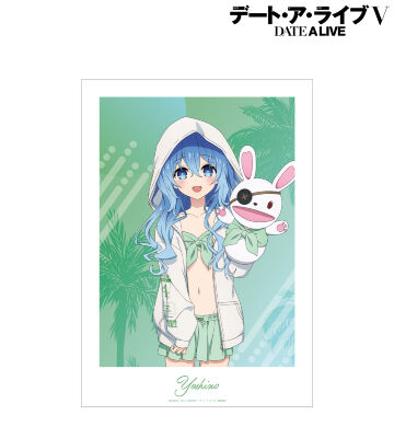 描き下ろし 四糸乃 ビーチデートver. A3マット加工ポスター