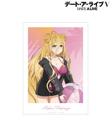 描き下ろし 星宮六喰 ビーチデートver. A3マット加工ポスター