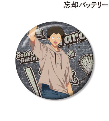 描き下ろし 山田太郎 ストリートスポーツver. 75mmグリッター缶バッジ