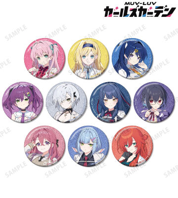 トレーディンググリッター缶バッジ