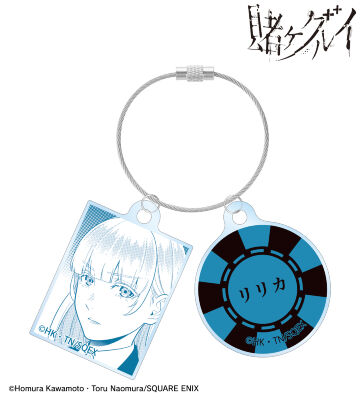 桃喰リリカ 2連ワイヤーアクリルキーホルダー