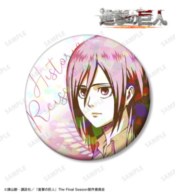 ヒストリア カラーパレットVer. 75mmホログラム缶バッジ