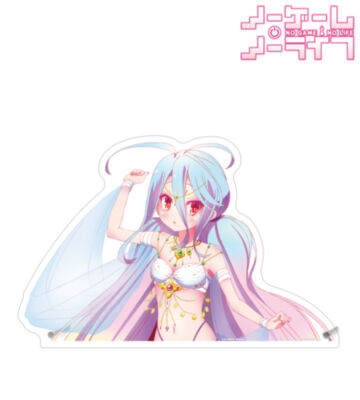 描き下ろし 白 踊り子ver. 特大ダイカットアクリルパネル