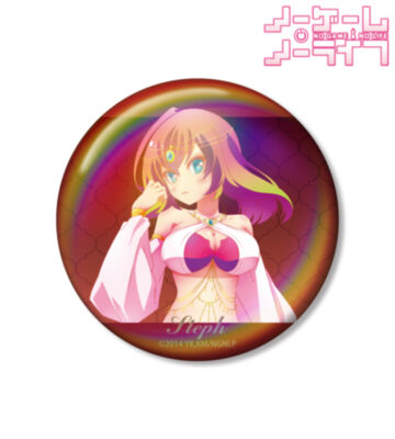 描き下ろし ステファニー・ドーラ 踊り子ver. 75mmオーロラ缶バッジ