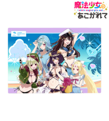 千種みのりさんイラスト 集合 水着ver. B6メタルアートパネル