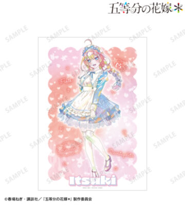 描き下ろし 中野五月 星空メイドver. Ani-Art KAWAII label A3マット加工ポスター