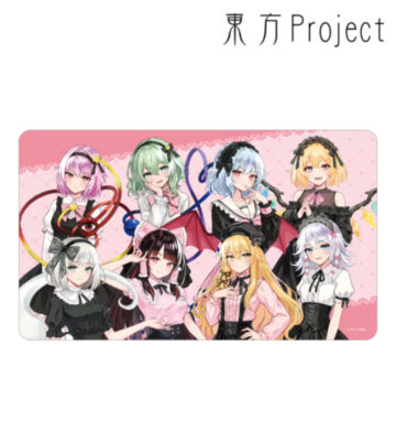 松本能人イラスト 集合 ガーリーファッションver. マルチデスクマット