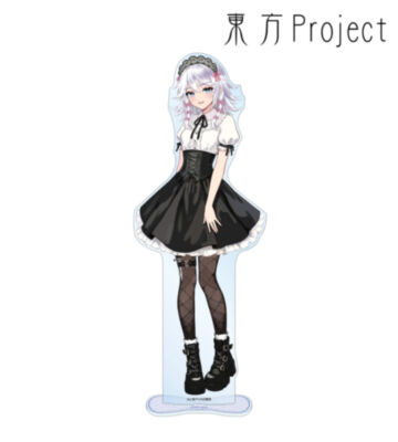 松本能人イラスト 十六夜咲夜 ガーリーファッションver. 特大アクリルスタンド