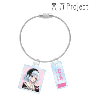 松本能人イラスト レミリア・スカーレット ガーリーファッションver. 2連ワイヤーアクリルキーホルダー