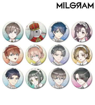 描き下ろし 6th Anniversary ver. トレーディンググリッター缶バッジ