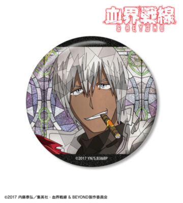 ザップ・レンフロ Aure Glass 75mmグリッター缶バッジ