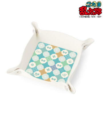 一年生 モチーフ柄 PUレザーマルチトレー