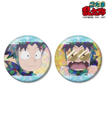 摂津のきり丸 場面写ホログラム缶バッジ2個セット