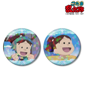 二郭伊助 場面写ホログラム缶バッジ2個セット