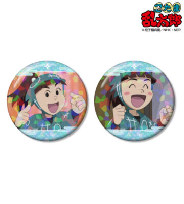 笹山兵太夫 場面写ホログラム缶バッジ2個セット