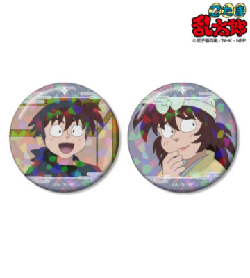 土井半助 場面写ホログラム缶バッジ2個セット