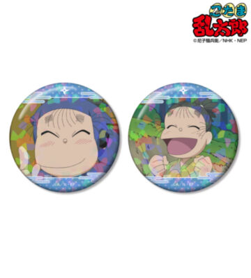 時友四郎兵衛 場面写ホログラム缶バッジ2個セット