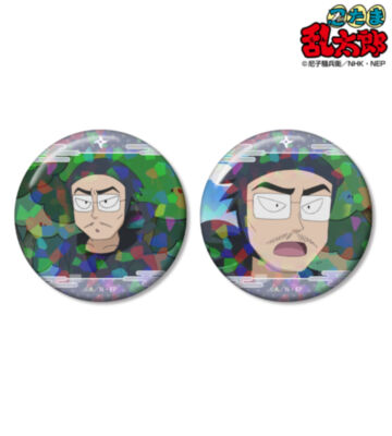 野村雄三 場面写ホログラム缶バッジ2個セット