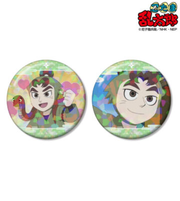 伊賀崎孫兵 場面写ホログラム缶バッジ2個セット