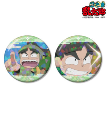 神崎左門 場面写ホログラム缶バッジ2個セット