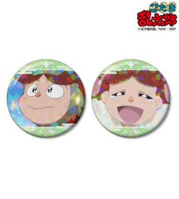 富松作兵衛 場面写ホログラム缶バッジ2個セット